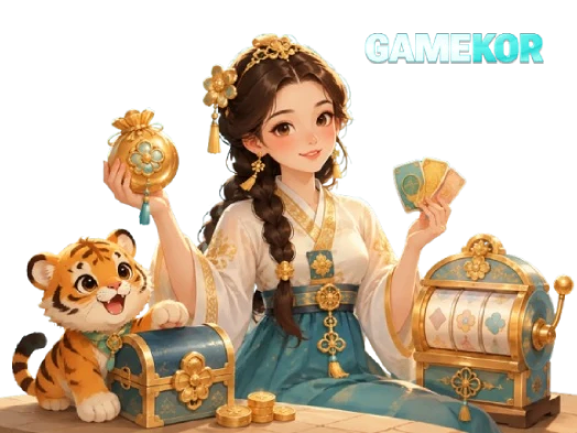 GAMEKOR 앱에 로그인하고 모바일 게임을 원하는 곳에서 즐겨보세요